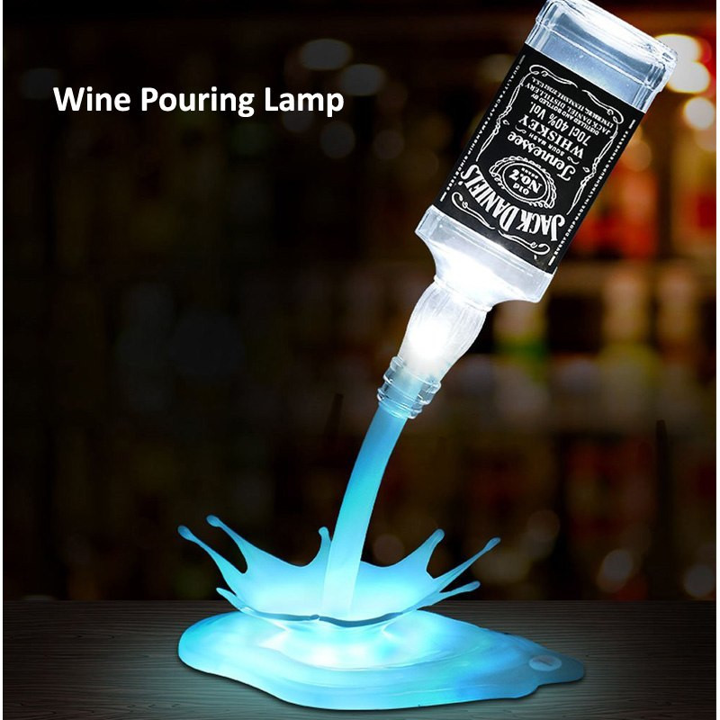 Diy Led Lampe
 Wine Bottle Lamp Led Illusion DIY Bottles light Pour Lamp