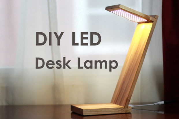 Diy Led Lampe
 DIY LED Schreibtisch Lampe mit Streifen Lichtern Gunook