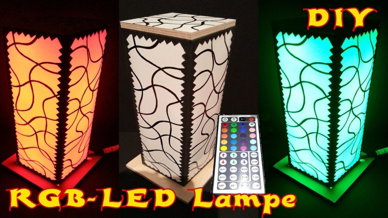 Diy Led Lampe
 DIY RGB LED LAMPE SELBER MACHEN TUTORIAL