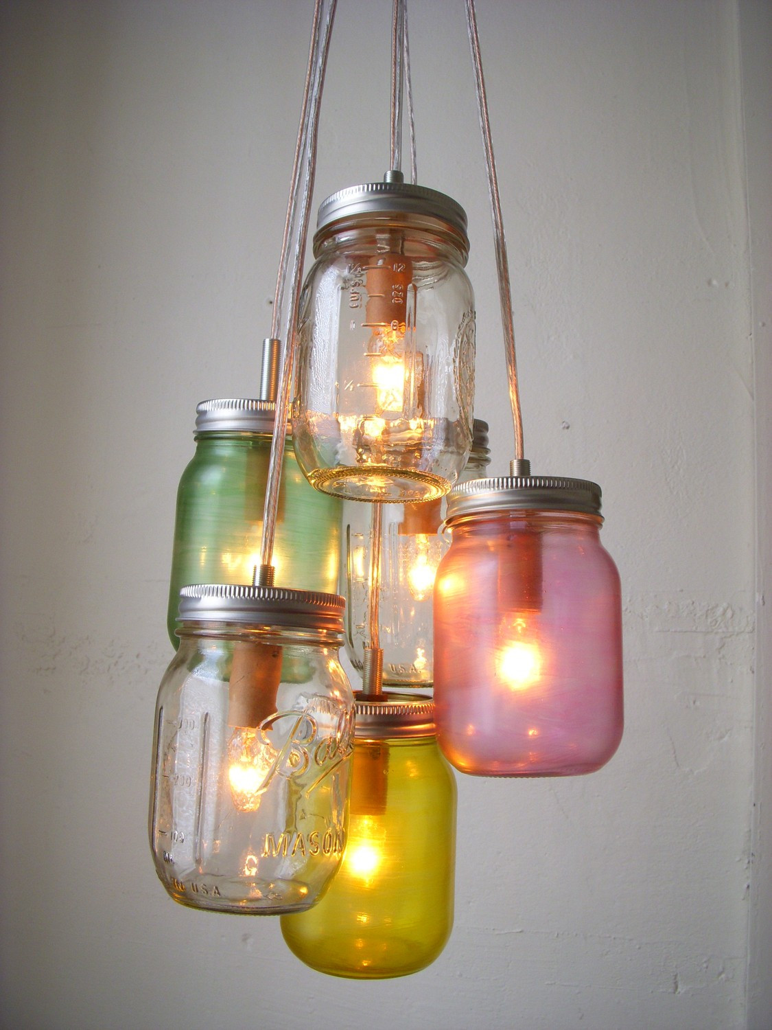 Diy Light
 Mason Jar Lamp