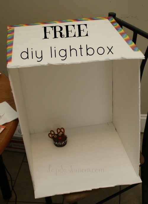 Diy Lightbox
 Easy Free DIY Lightbox – Slap Dash Mom