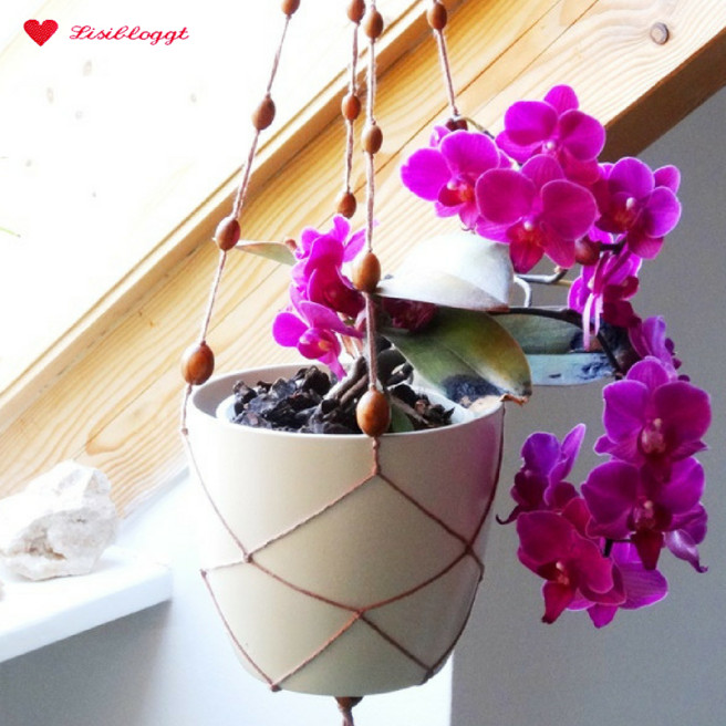 Diy Makramee Blumenampel Anleitung
 Anleitung DIY Makramee Blumenampel