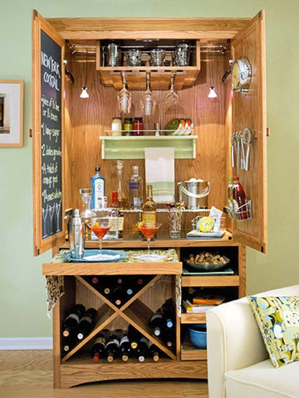 Diy Minibar
 21 Bud Friendly Cool DIY Home Bar You Need in Your Home