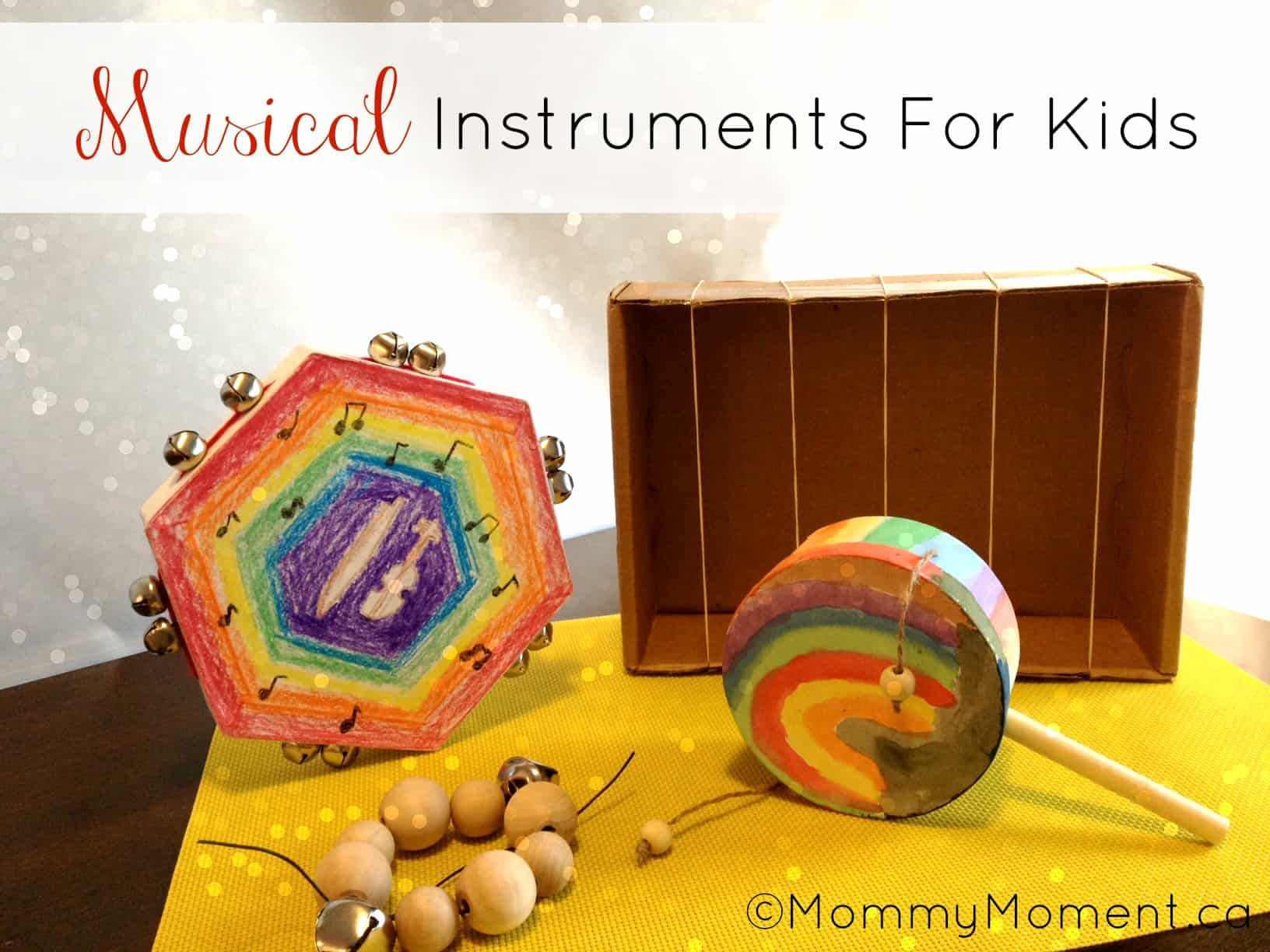 Diy Music
 DIY Musical Instruments with Green Kid Crafts Mommy Moment