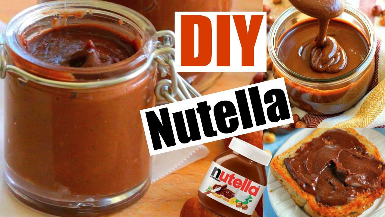 Diy Nutella
 DIY NUTELLA Make homemade Nutella