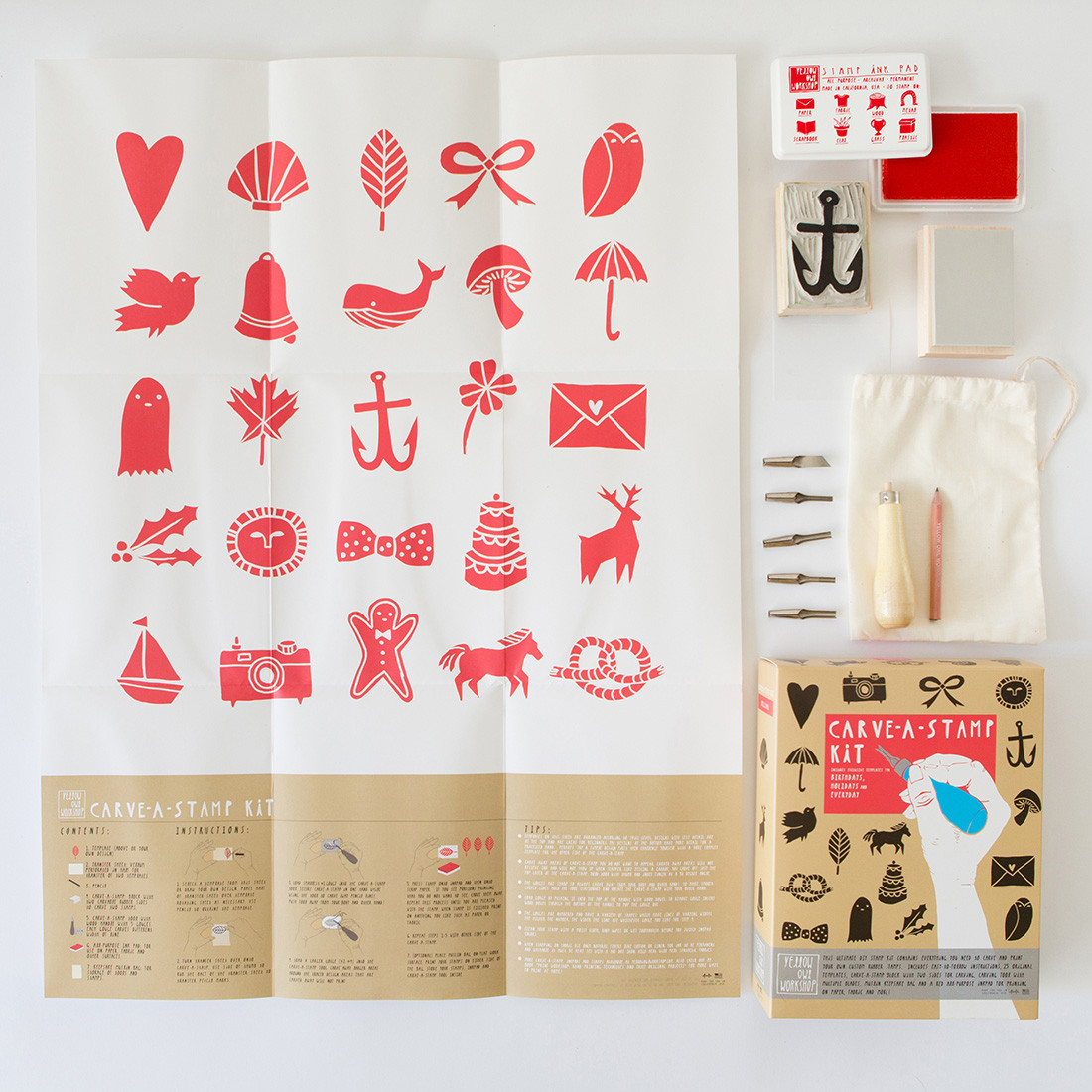 Diy Online
 Carve A Stamp Kit Brit Co Shop