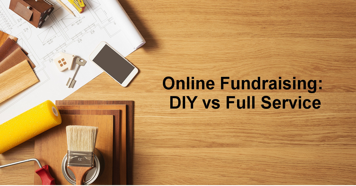 Diy Online
 line Fundraising DIY vs Full Service