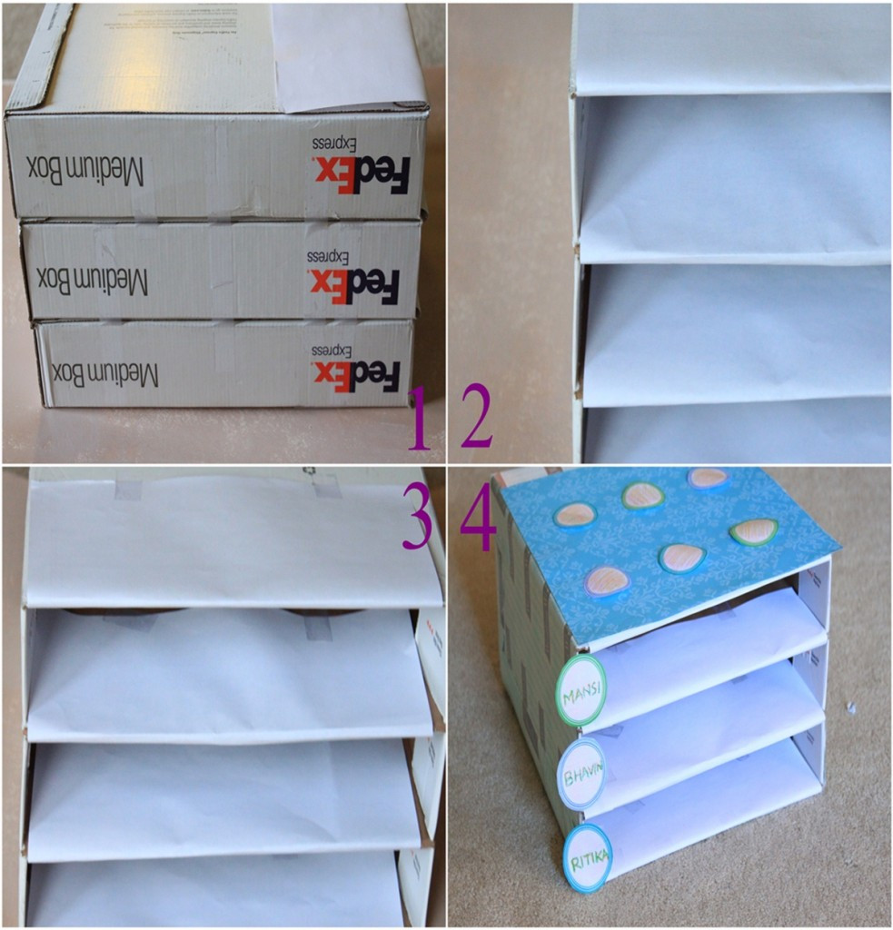 Diy Organizer
 DiY Cardboard Organizer