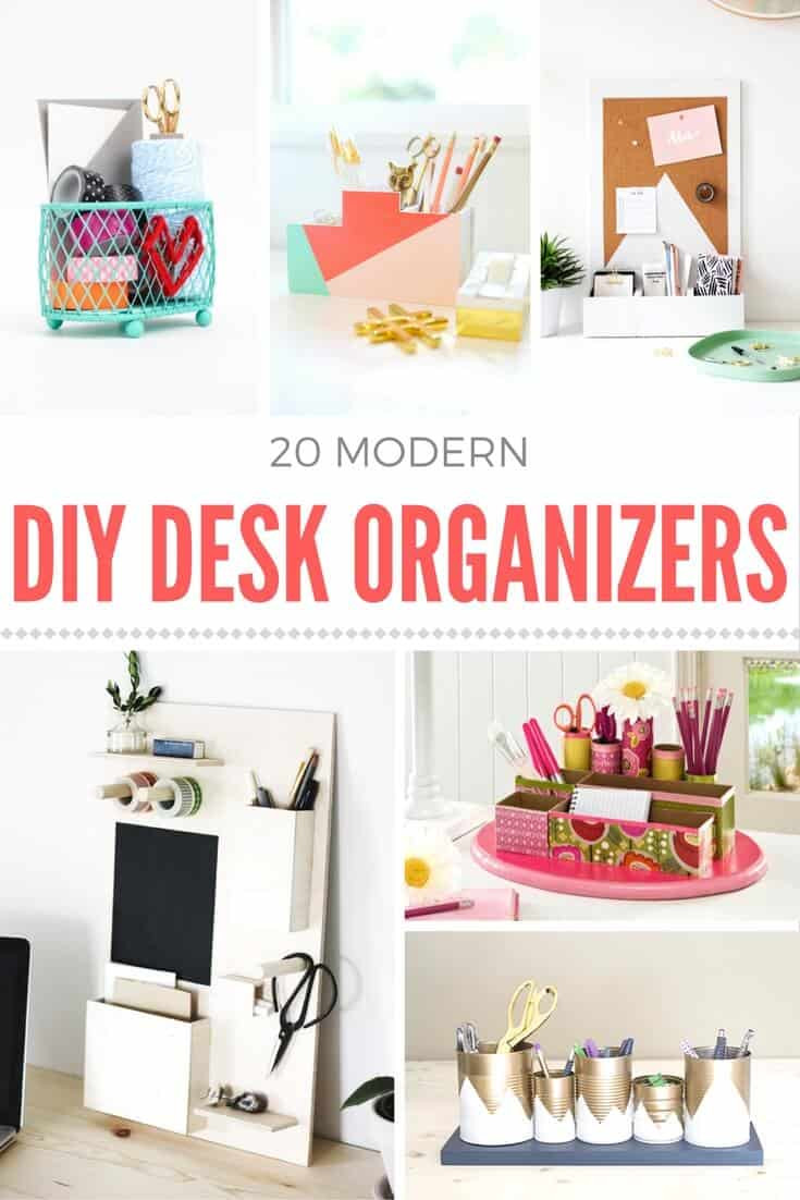 Diy Organizer
 How to make a DIY desk organizer Mod Podge Rocks