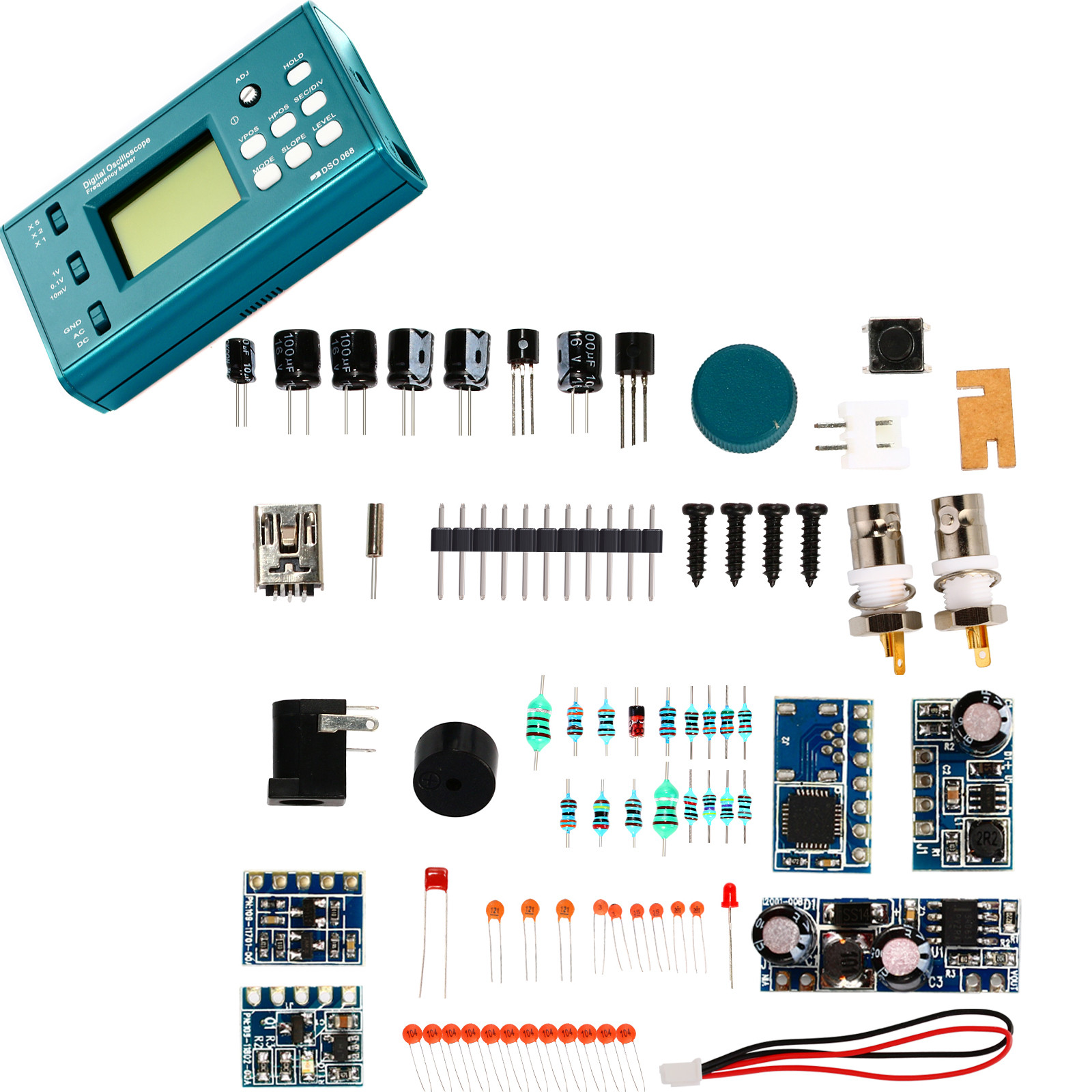 Diy Oszilloskop
 Digital Oszilloskop DIY Kit Parts DSO 068 Frequency Meter