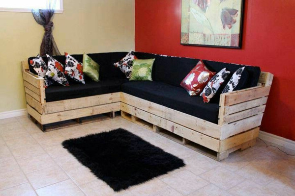 Diy Paletten Sofa
 Sofa aus Paletten eine perfekte Vollendung des Interieurs