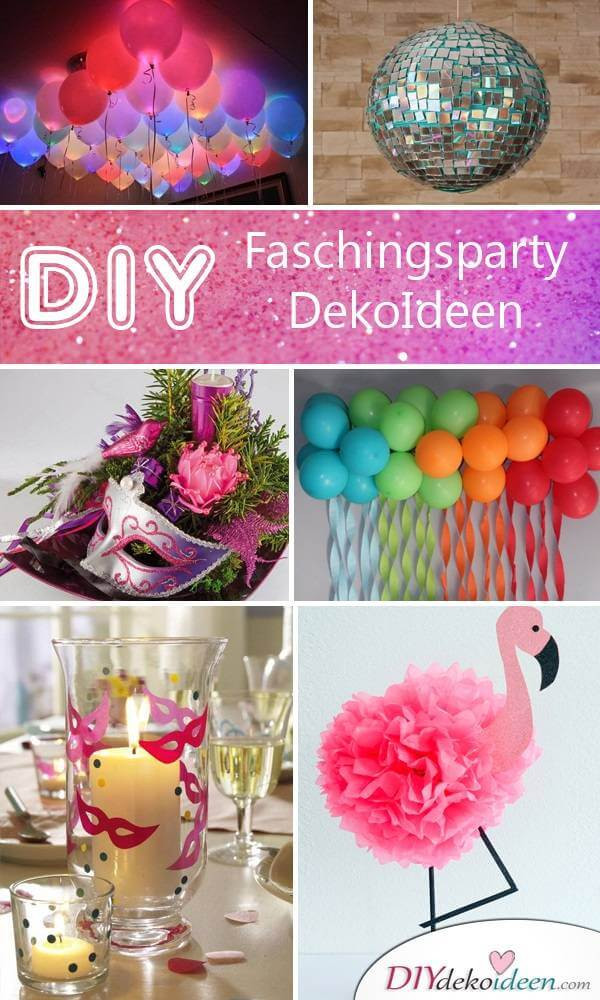 Diy Party Deko
 Diese DIY Fasching Partydeko Ideen werden dich umhauen