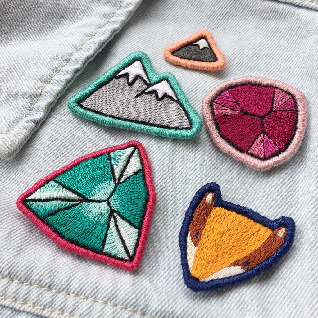 Diy Patches
 DIY Embroidered Patch Workshop – Brooklyn Craft pany