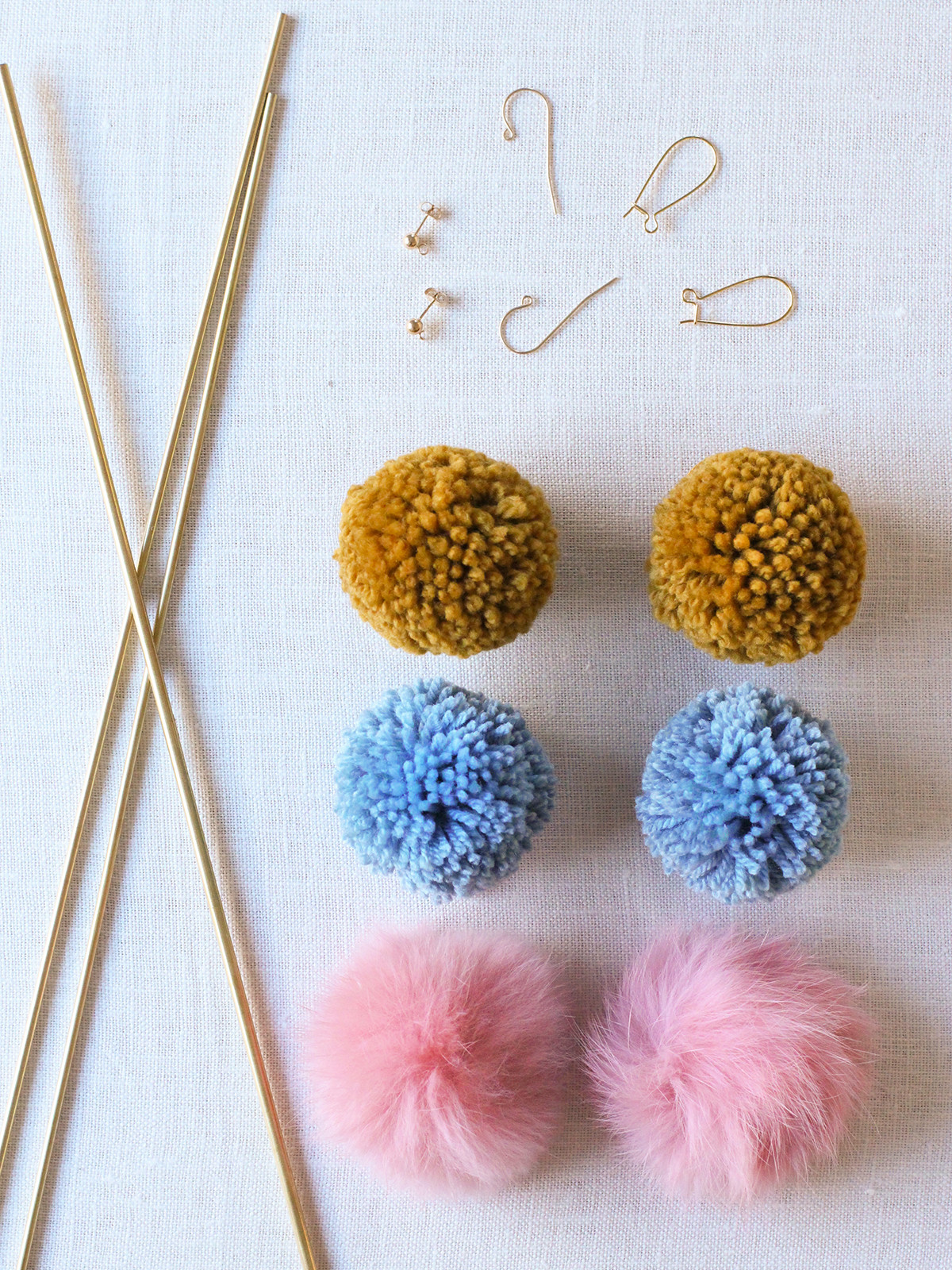 Diy Pom Poms
 DIY Pom Pom Earrings – Honestly WTF