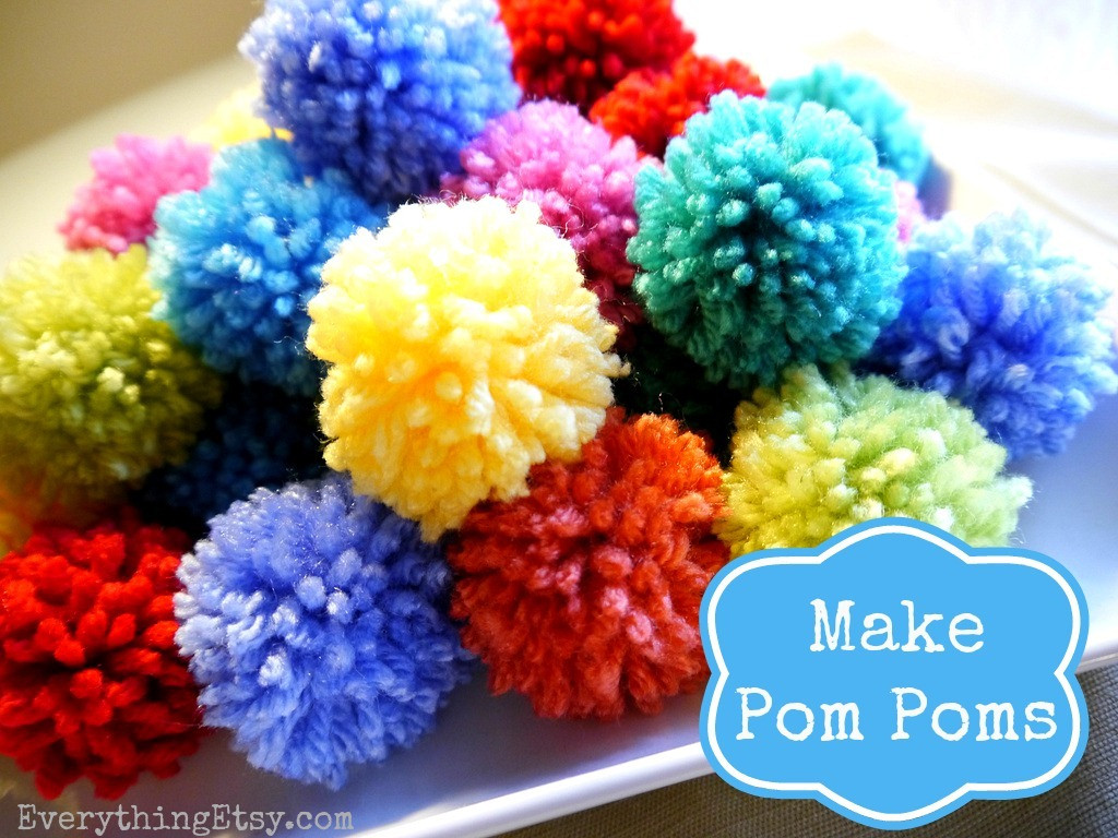 Diy Pom Poms
 How to Make a Pom Pom DIY Fun