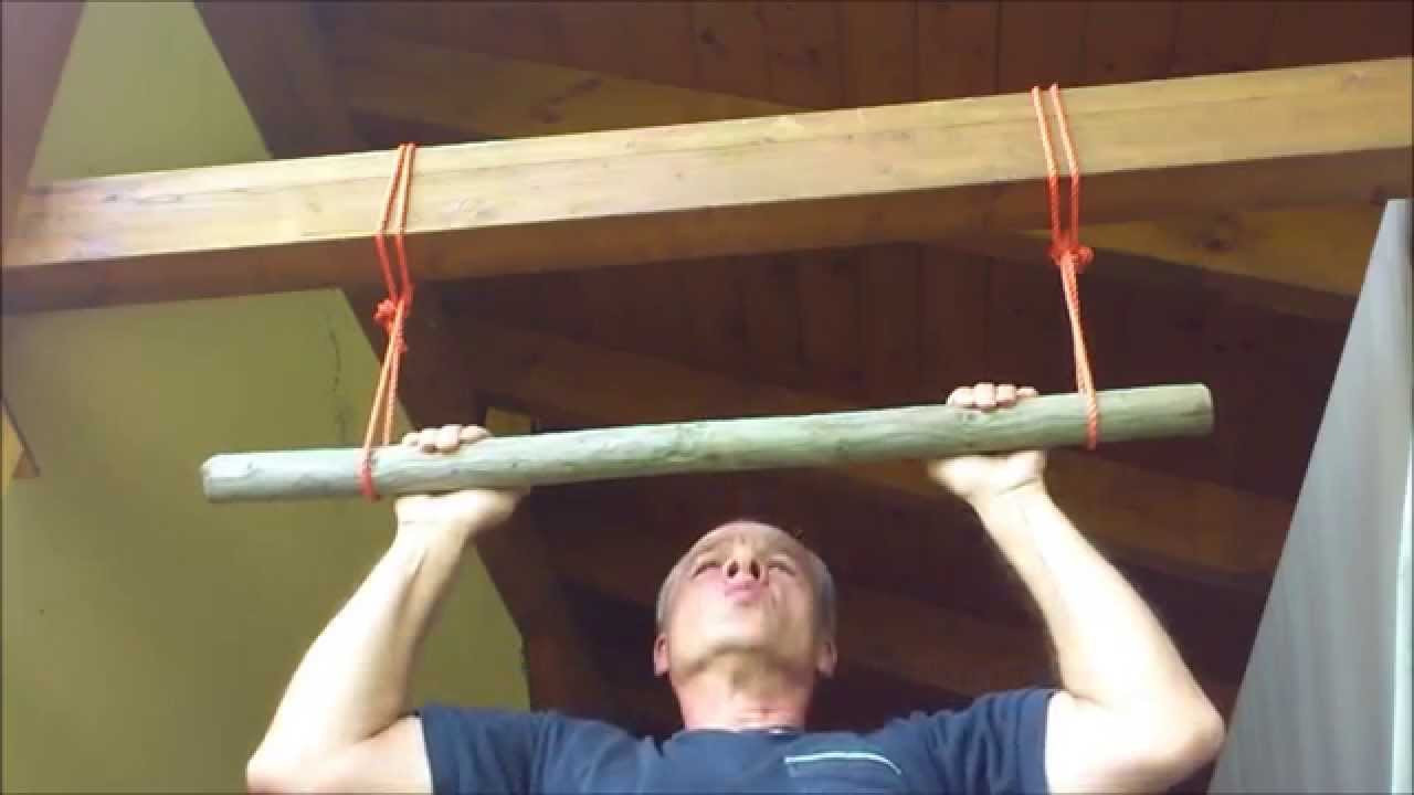 Diy Pull Up Bar
 DIY simple pull up bar Einfache Klimmzugstange