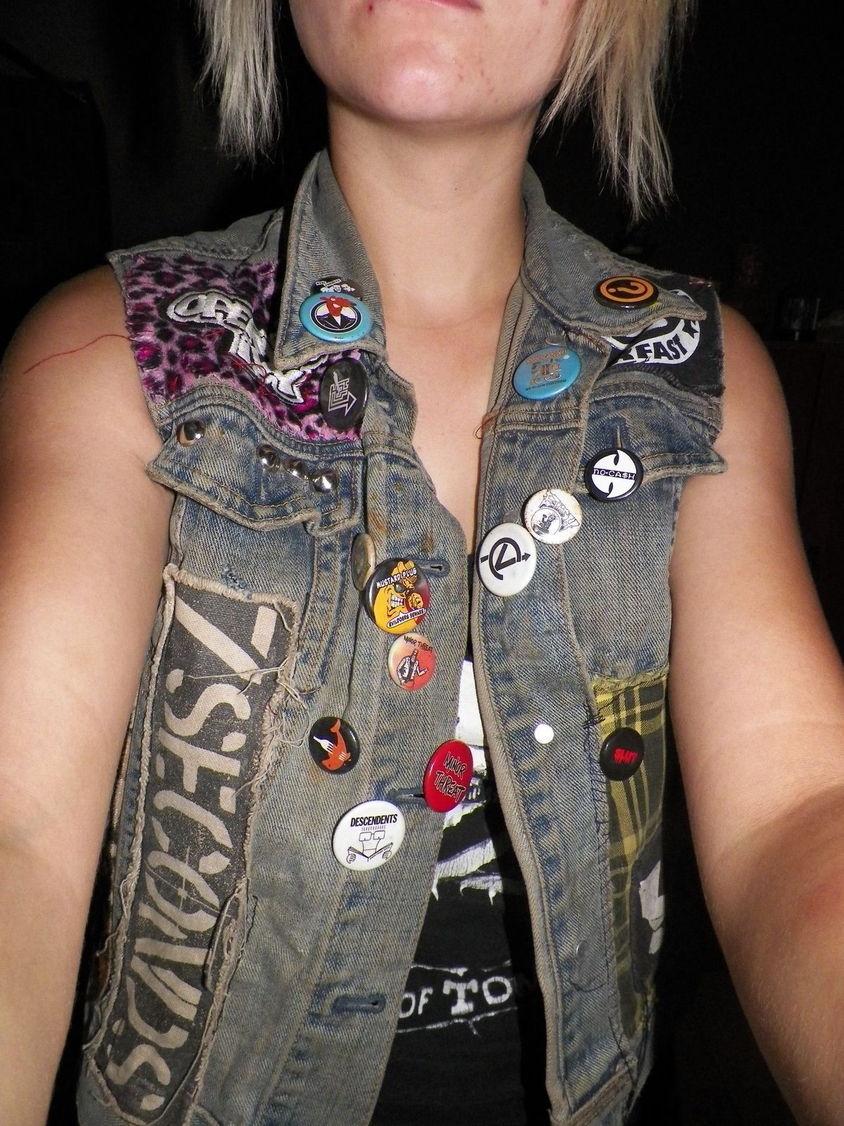 Diy Punk
 Diy Punk Vest Punk DIY Custom Clothes Pinterest