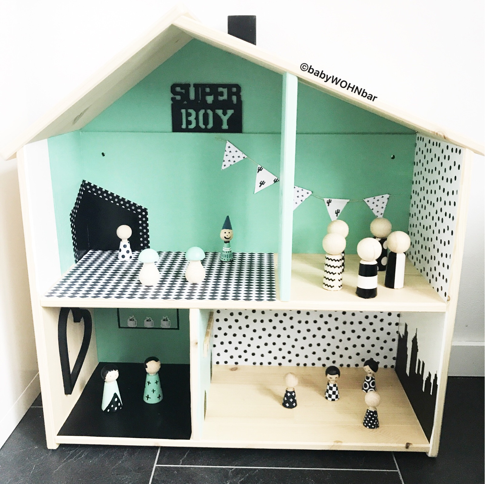 Diy Puppenhaus
 Ikea FLISAT – babyWOHNbar