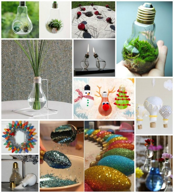 Diy Recycle
 30 Beautiful DIY Ways to Upcycle Lightbulbs