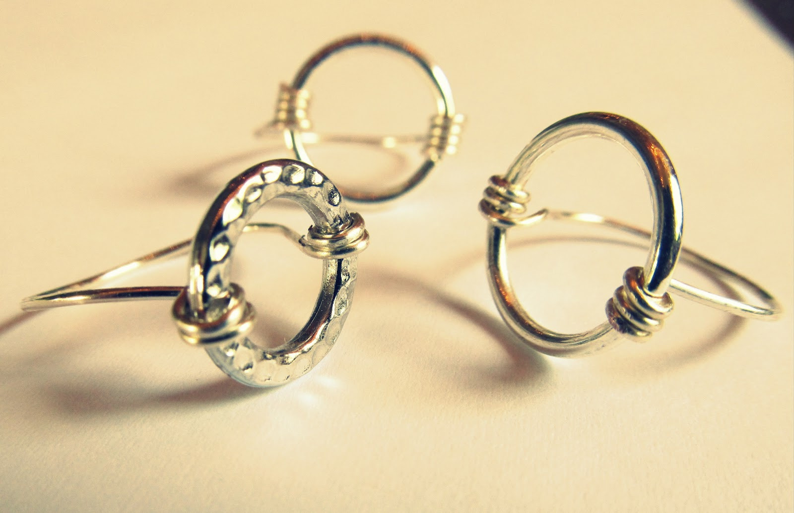 Diy Ring
 WobiSobi Circle Rings DIY