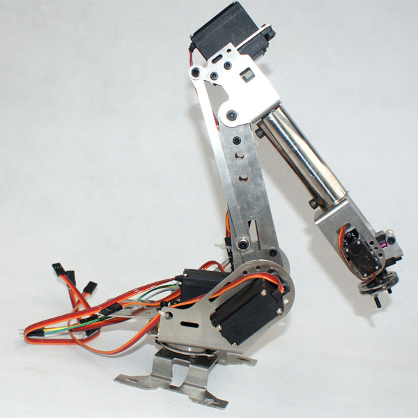 Diy Robot Arm
 DIY 6DOF Aluminum Robot Arm 6 Axis Rotating Mechanical