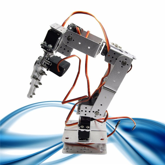 Diy Robot Arm
 Deal ROT2U 6DOF robotic arm kit for Arduino Raspberry