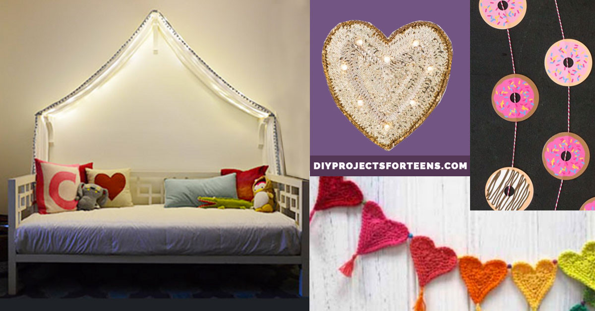 Diy Room Decor
 37 Insanely Cute Teen Bedroom Ideas for DIY Decor
