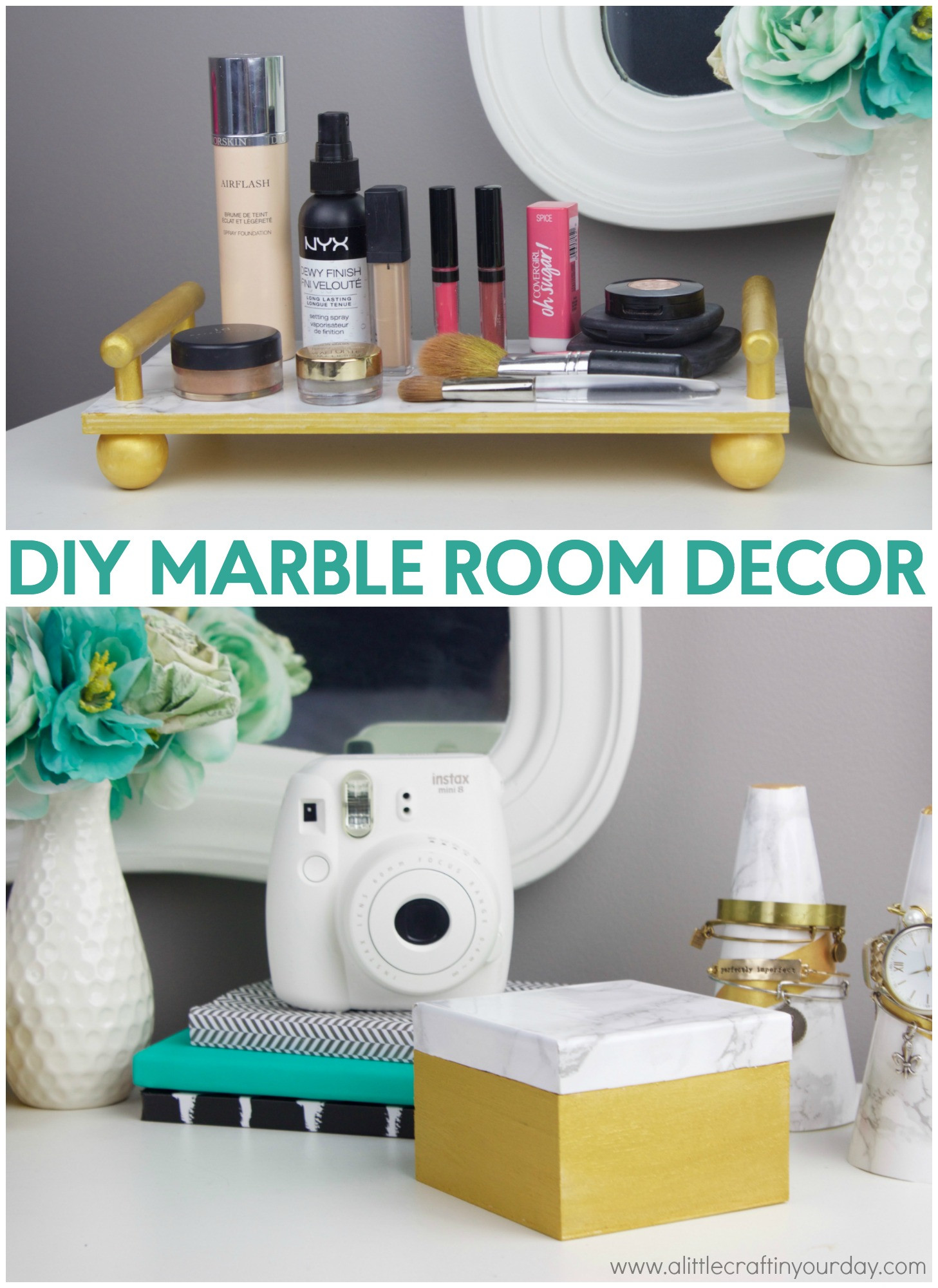 Diy Room Decor
 DIY Marble Room Decor A Little Craft In Your Day