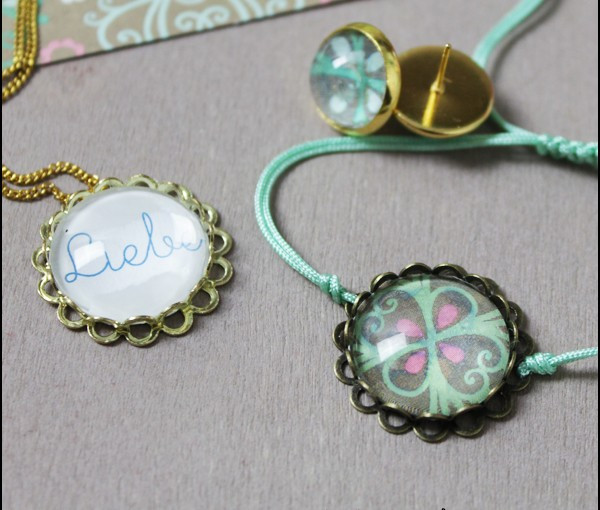 Diy Schmuck
 DIY Cabochon Schmuck selber machen – NUENA HAMBURG BLOG