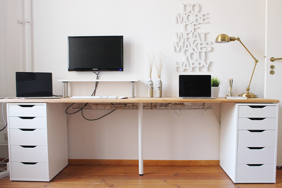 Diy Schreibtisch
 fice Update DIY Desk