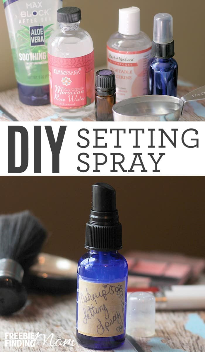 Diy Setting Spray
 DIY Setting Spray
