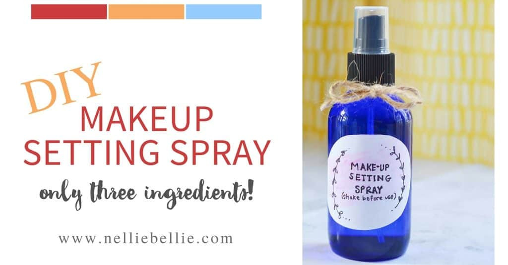 Diy Setting Spray
 DIY setting spray for makeup with rosewater