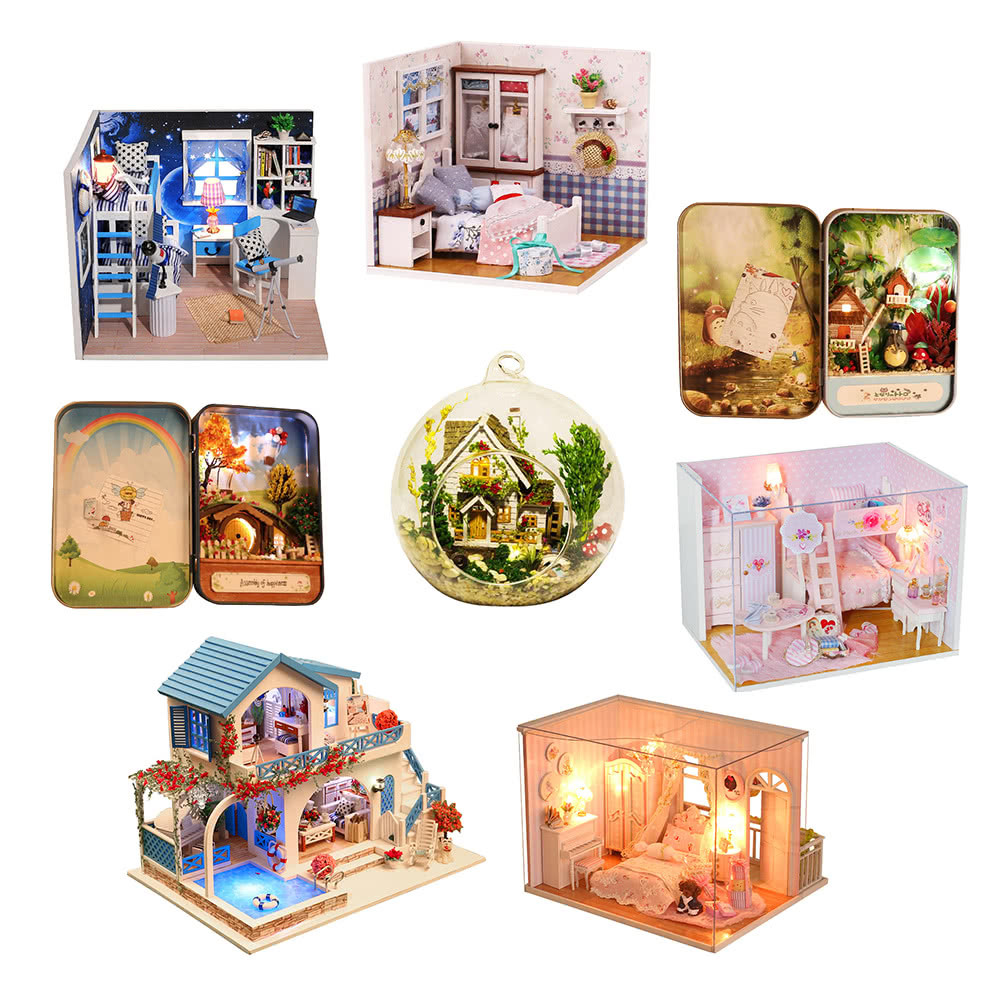 Diy Sexspielzeug
 Beste DIY Haus Miniatur Kit Dollhouse Creative 2 Verkauf