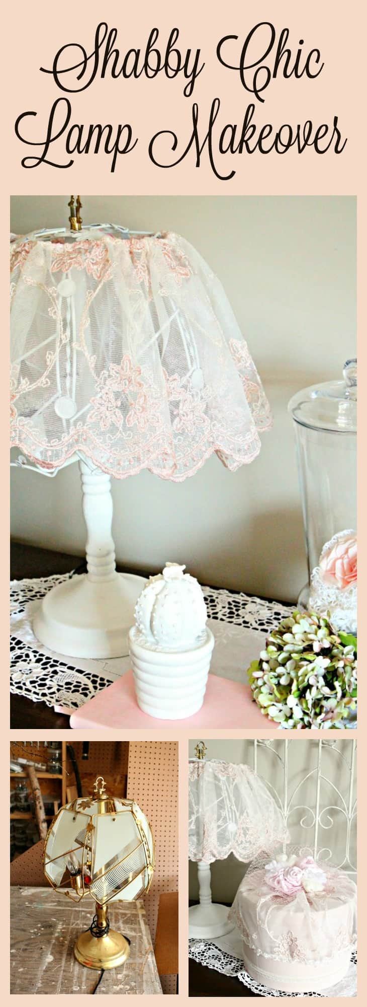 Diy Shabby Chic
 DIY Shabby Chic Lamp Update