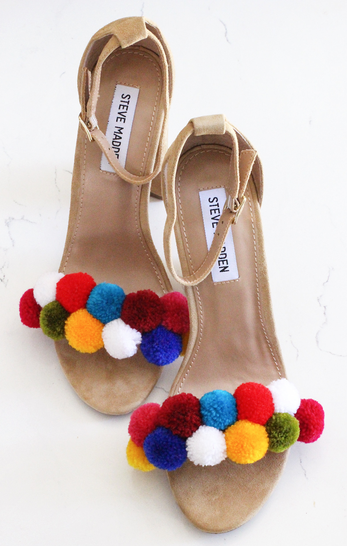 Diy Shoes
 DIY Pom Pom Shoes – Honestly WTF