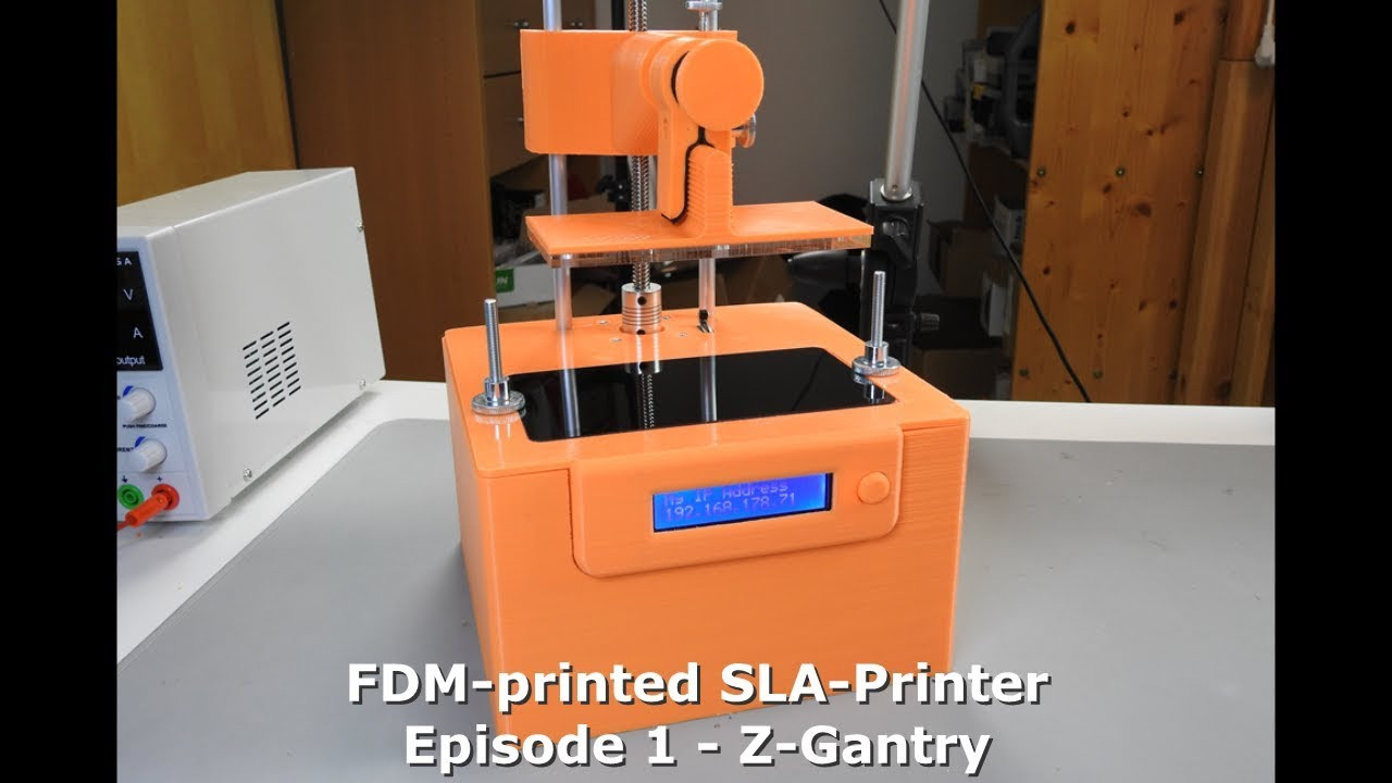 Diy Sla Printer
 DIY FDM printed SLA Printer Part 1