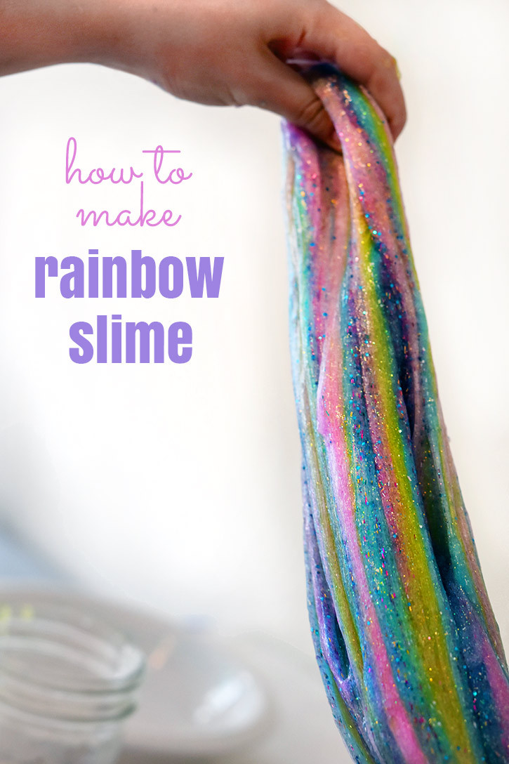 Diy Slime
 How To Make Rainbow Slime