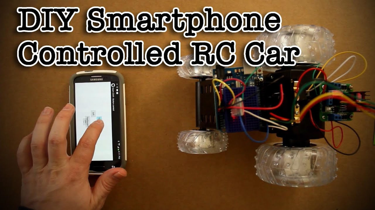 Diy Smartphone
 DIY Smartphone Controlled RC Car