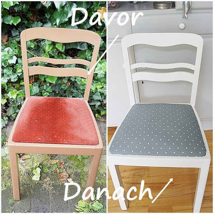 Diy Stuhl
 DIY alter Stuhl in neuem Look Smillas Wohngefühl