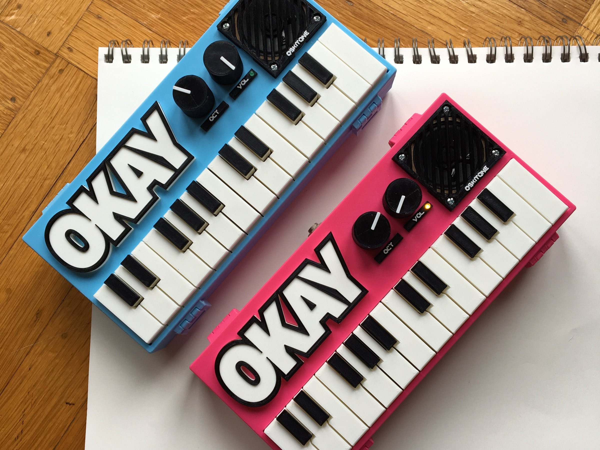 Diy Synthesizer
 2 Synth DIY Kit from Oskitone on Tin