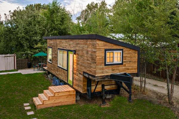 Diy Tiny House
 Woman Builds her own DIY 196 Sq Ft Micro Home for $11k