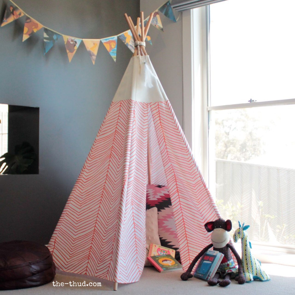 Diy Tipi
 DIY Kids Teepee The Thud