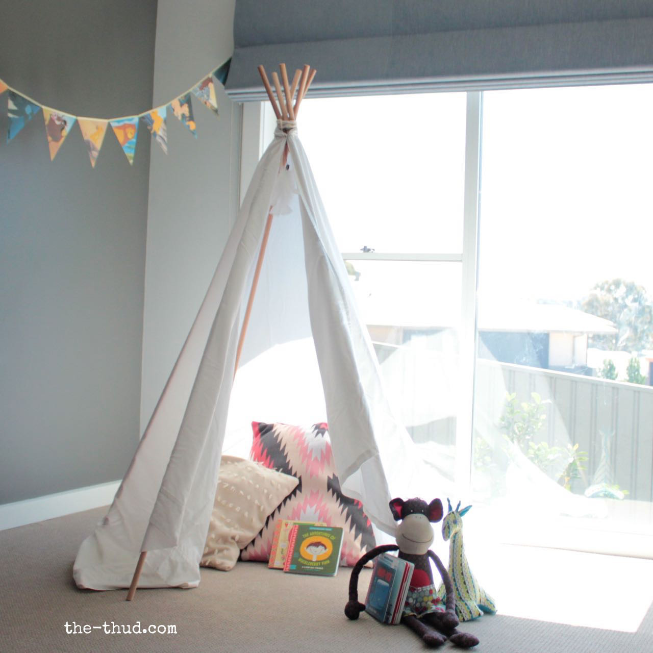 Diy Tipi
 DIY Kids Teepee The Thud