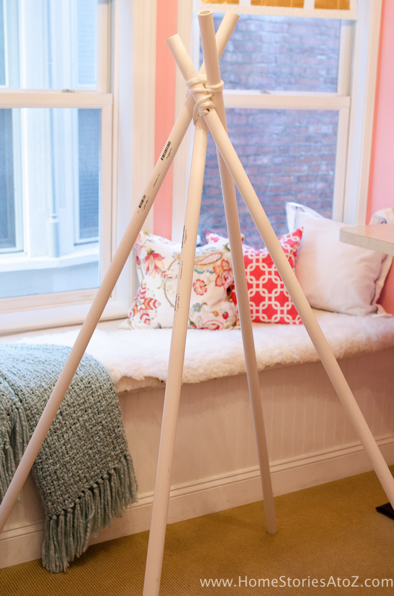 Diy Tipi
 DIY Teepee No Sew