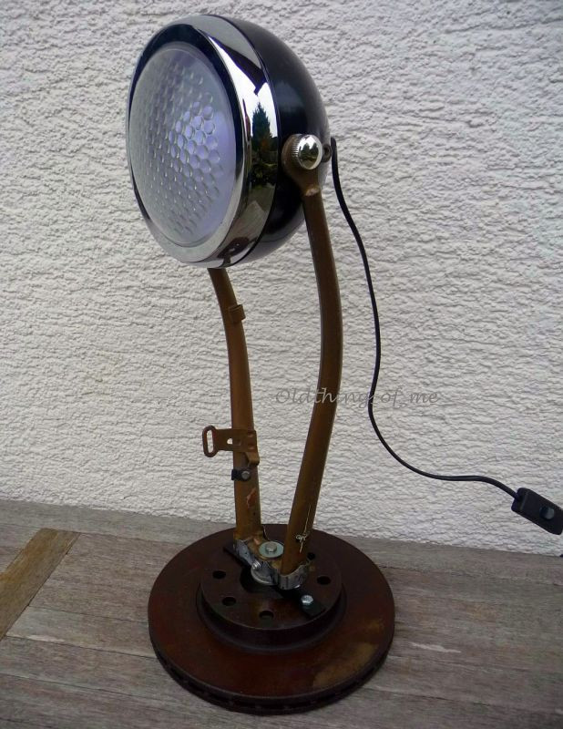Diy Tischlampe
 DIY Tischlampe Fahrradgabel Upcycling oldthing