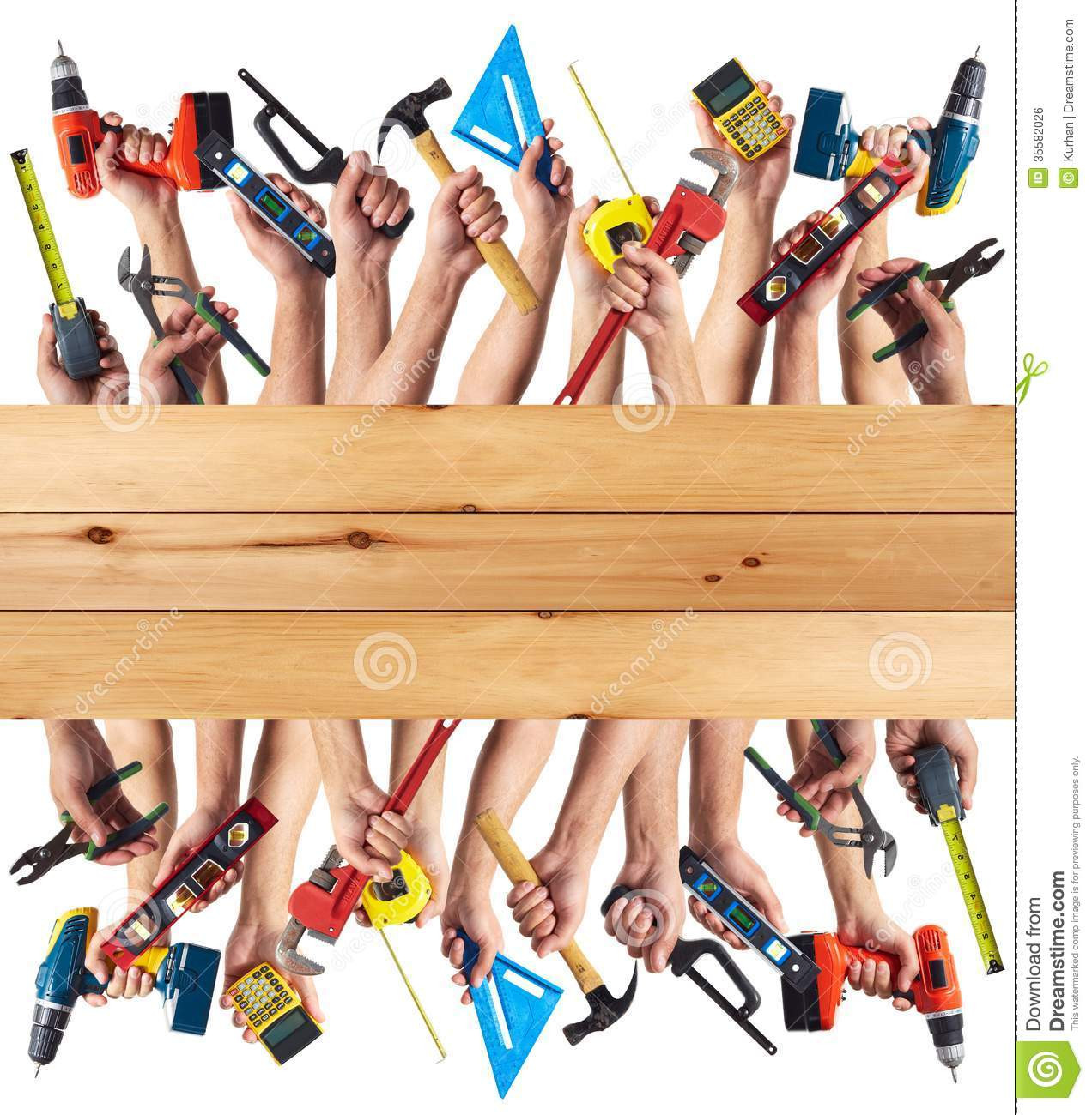 Diy Tools
 Hands with DIY tools stock photo Image of adjustable