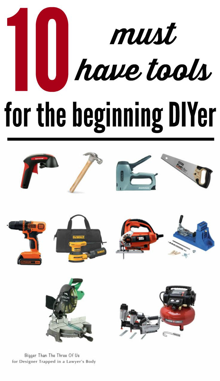 Diy Tools
 10 Must Have DIY Tools for a Beginner