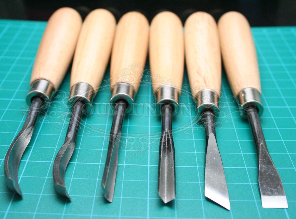 Diy Tools
 6PCS Set DIY Tool Wood Carving Chisels Knife For Lathe