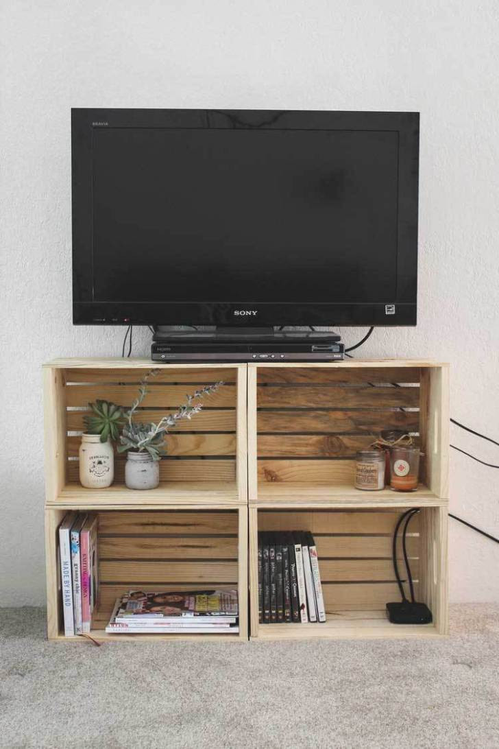 Diy Tv Board
 50 Creative DIY TV Stand Ideas for Your Room Interior