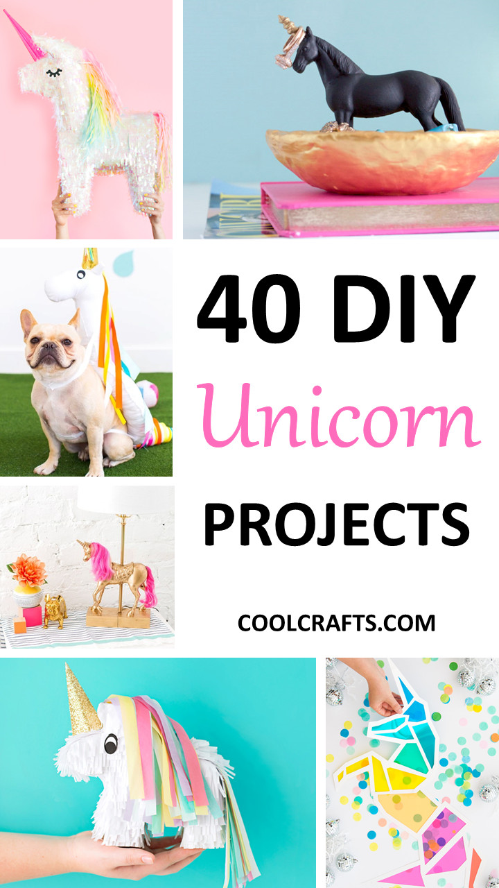 Diy Unicorn
 40 Majestic DIY Unicorn Craft Ideas • Cool Crafts